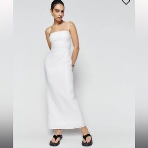 Reformation Frankie Linen Dress